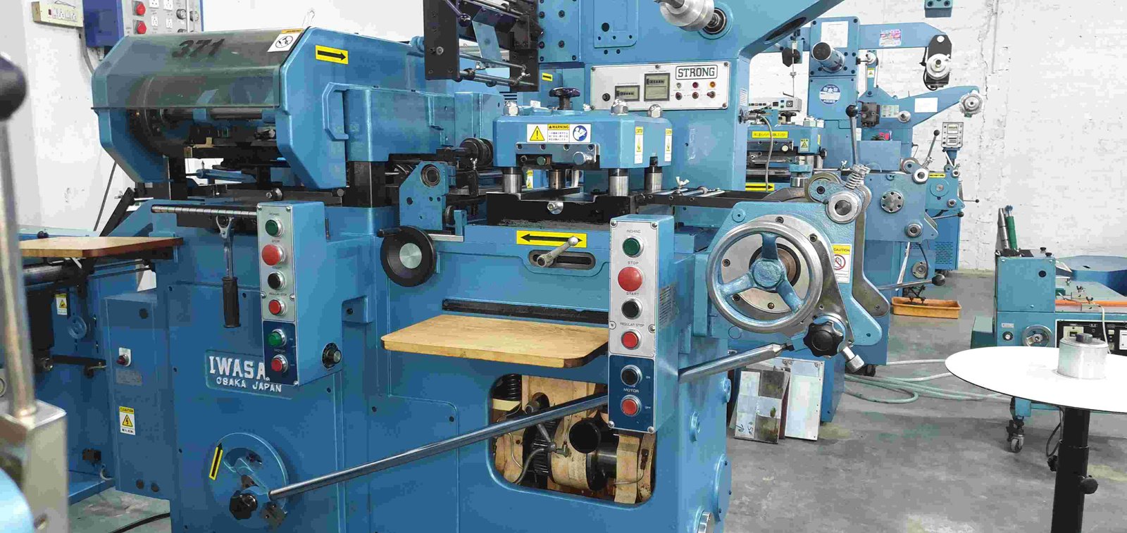 MKPL- 20105 | IWASAKI LD 200 - JAPANESE FLATBED LABEL PRINTING MACHINE FROM MK PRINTECS MACHINERY | +91 9842985143 | www.mkprintecs.com
