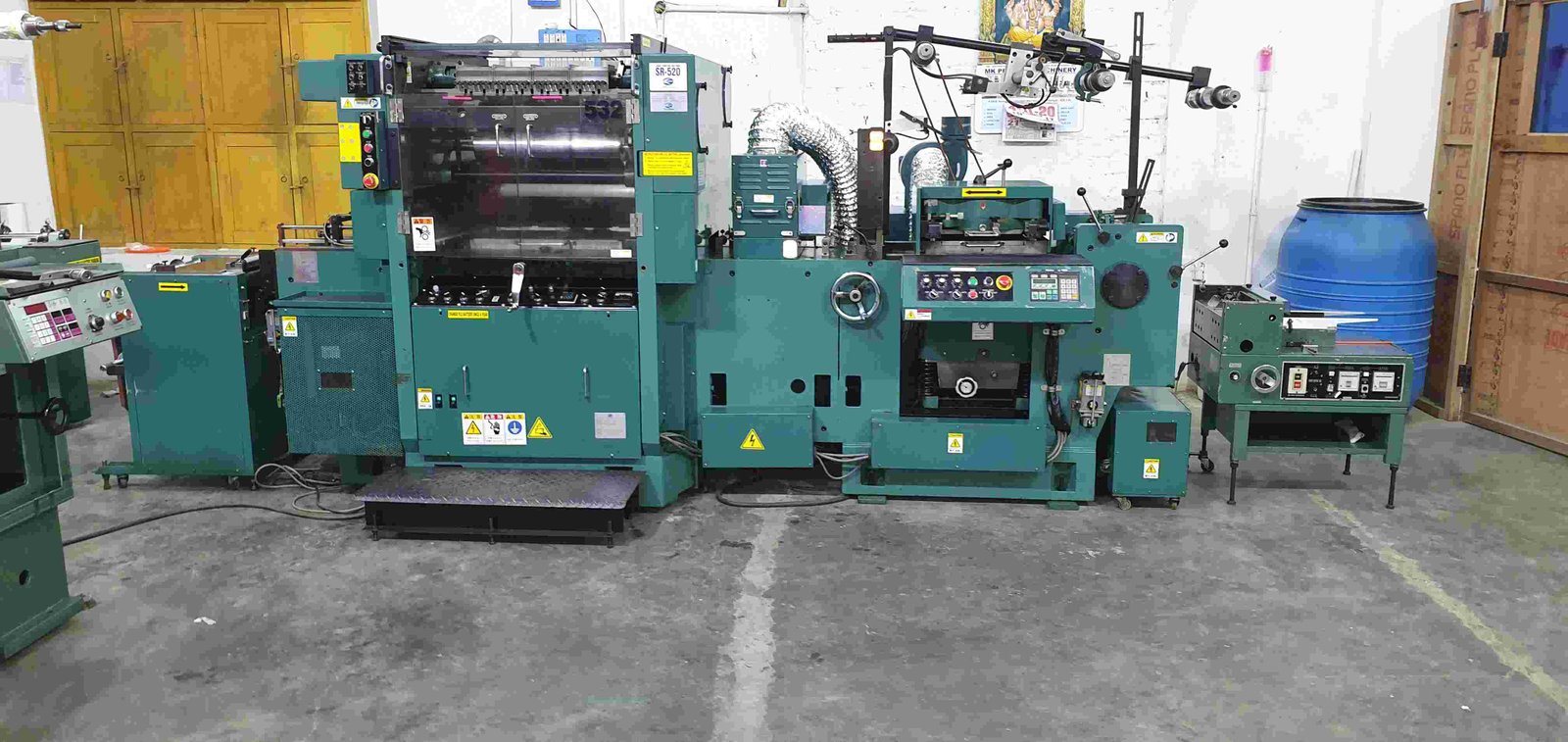 MKPL-2010188 | LINTEC SRD- DD SERVO SEMI ROTARY LABEL PRINTING MACHINE | MK PRINTECS | www.mkprintecs.com | +91 9842985143