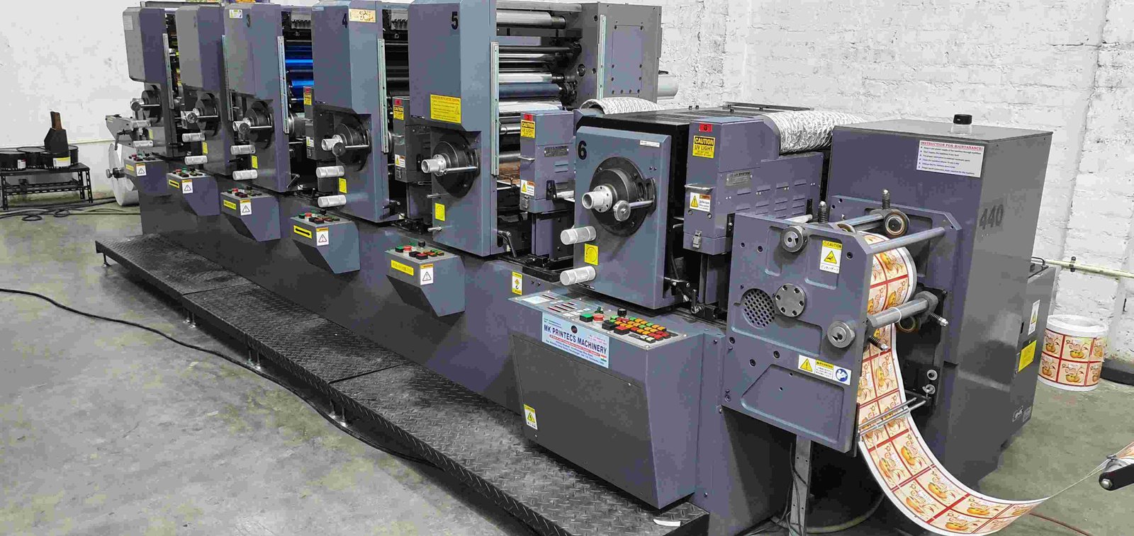 IWASAKI LR 25 - JAPANESE PRE-OWNED INTERMITTENT ROTARY LABEL PRINTING MACHINE | MK PRINTECS MACHINERY | +91 9842985143 | 8531010853