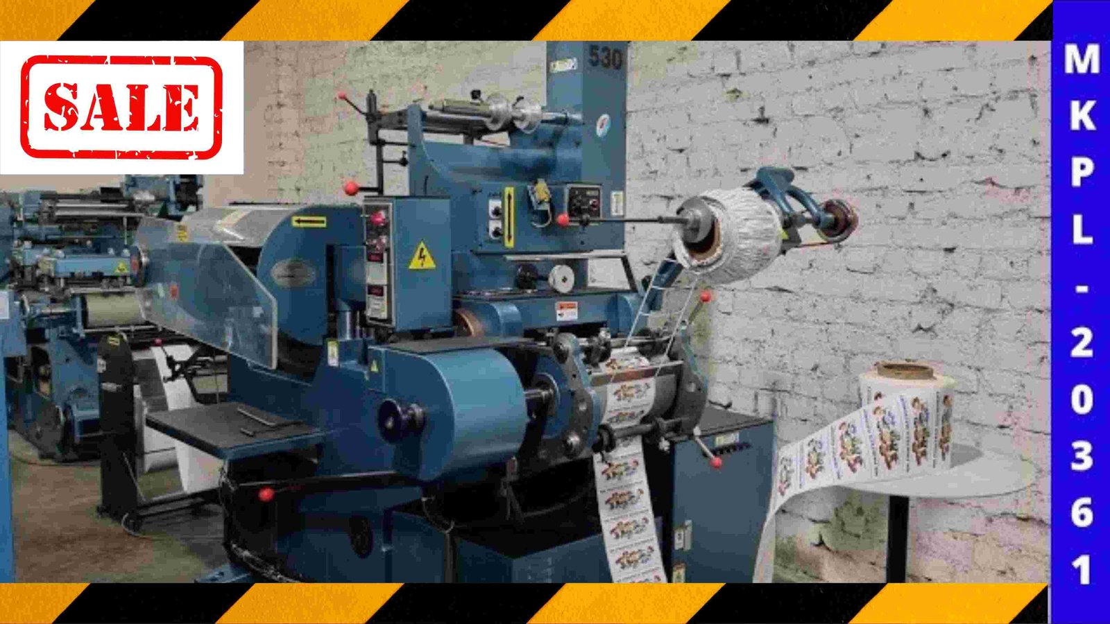 FOR SALE - SHIKI PC-45MWL JAPANESE FLATBED LABEL PRINTING MACHINE | MK PRINTECS MACHINERY